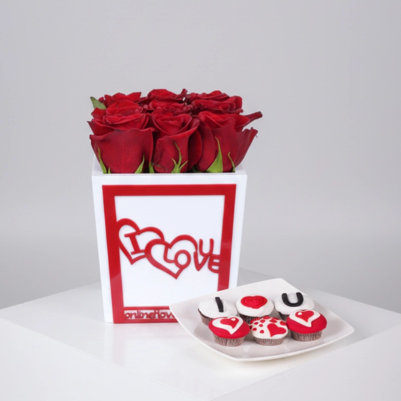 I Love You Flower Combo